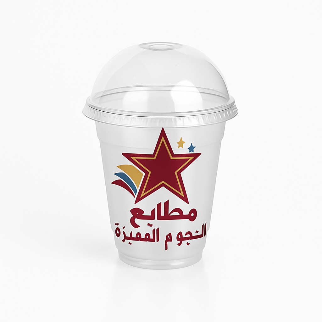 أكواب بلاستيك